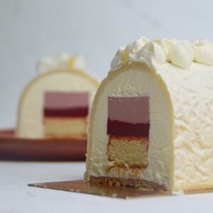 Bûche - Citron framboises